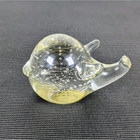 Abbott Art Glass Pig Paperweight and Friend! Two Glass Pigs in Great Condition - Picture 5 of 8